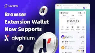 Send and Receive $ALPH tokens on iSafePal Browser extension.