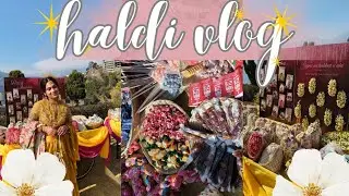 Haldi vlog - brother's wedding - kiki