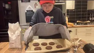 Amazing 3 ingredient Nutella cookies [part 1]