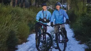 Moutain Biking in Snow &brvbar; Winter Training &brvbar; Lockdown