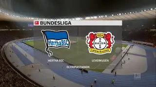 ⚽ Hertha Berlin vs Leverkusen ⚽ | Bundesliga (20/06/2020) | Fifa 20