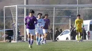 20260105 New Balance Cup TRM 藤枝東B 3-1 桐生第一B  前半10分 藤枝東B 24岡田拓也（藤枝東FC）&rarr;16森田一颯（藤枝東FC）先制ゴール