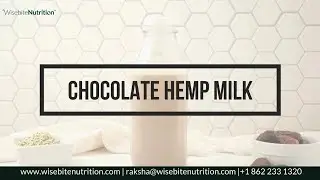 Chocolate Hemp Milk | The Ultimate Guilt-Free Indulgence!