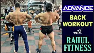 ADVANCE BACK WORKOUT WITH RAHUL FITNESS