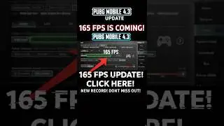 165 FPS 4.3 Update 😂 #PUBGMOBILE #pubgmnextstarprogram #PUBGMBD #PUBGMOBILEBANGLADESH #165FPSPubg