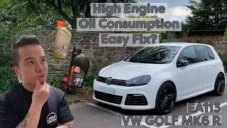 Устранение расхода масла в двигателе VW Golf MK6 R (EA113)? Замена масла на 5W40 - 077