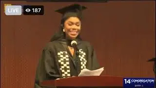 Becca obtains Master&rsquo;s degree from UPSA; graduates as valedictorian with a GPA of 3.92. Full speech