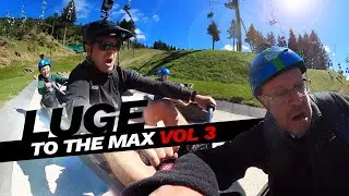 High speed mayhem & lost skin!  | Luge Rotorua