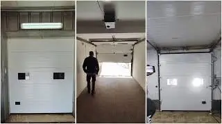 Installation de portes sectionnelles