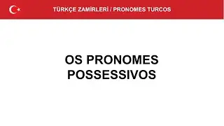 Aula VII – Os Pronomes Possessivos