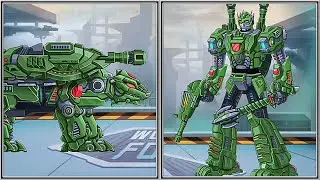 Transform Robot Turtle Assembly & Dragon Beast Hero Fight Challenge
