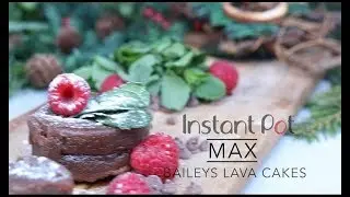 Instant Pot Holiday Baileys Lava Cake