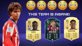 INSANE 1 MILLION COIN SQUAD BUILDER w/ POTM JOAO FELIX - FIFA 21 ULTIMATE TEAM