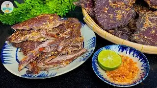 Làm ngay KHÔ BÒ MỘT NẮNG nhâm nhi ngày tết cả nhà ơi | Bếp Của Vợ
