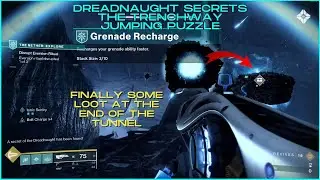 Dreadnaught Secrets -The Trenchway - Jumping Puzzle Chest - Destiny 2 Episode Heresy
