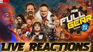 🔥 AEW FULL GEAR 2025 LIVE Watch Along &ndash; Full Card Reactions #AEWFullGear