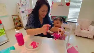 Hand Painting For Toddlers | A tactile Experience