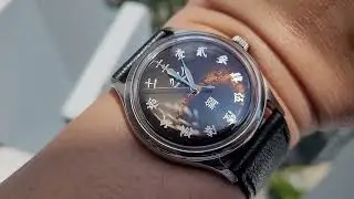 KURONO TOKYO GRAND HAGANE - URUSHI DIAL KOJI FONT