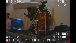 Petrel 85 Tiny Whoop indoor FPV disaster analog noise ESC meltdown story temperature insanity Friday