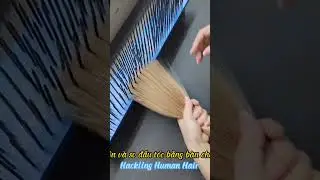 How To Hackle Human Hair By Using Hackling Gear?