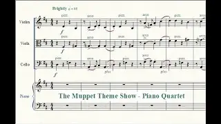 The Muppet Show Theme Piano Quartet