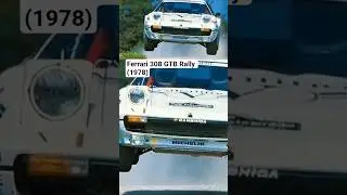 Ferrari 308 GTB Rally (1978) #rally #rallycar #rallye #rallyfury #ferrari #classic #vintage #history