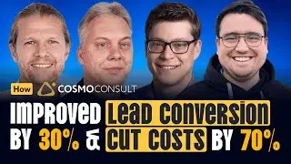 How COSMO CONSULT Improved Lead Conversion by 30% and Cut Costs by 70%