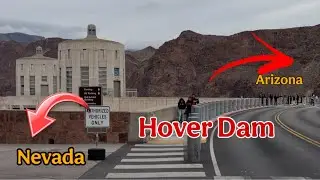 RAW FOOTAGE! Nevada-Arizona Border | HoverDam #travel #destination #touristspot 
