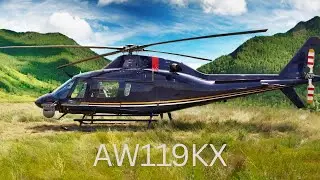 Agusta Helicopters Preparing for Takeoff at KFXE &ndash; July 2024 Part 3
