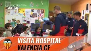 🎄🎁🎅🏻Guedes, Jaume, Nacho Vidal and Ruben Vezo go to visit a children&rsquo;s ward