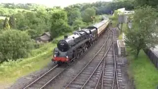 Standard 73129 arriving Highley