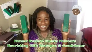 Honest Review! Emera Haircare Nourishing CBD Shampoo & Conditioner