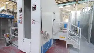 Nordson Powder Coating Booth with Full Recovery System