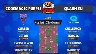 CODEMAGIC PURPLE - QLASH EU set 1  | European Finals | Brawl Stars July 2020 Finals