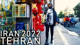 TEHRAN 2022: Walking Tour on East Ferdows Boulevard - IRAN 4K UHD 60fps