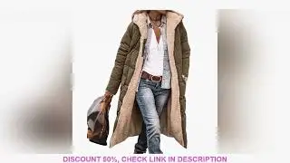 Winter Hooded Quilted Jacket For Women Solid Reversible Long Sleeve Thick Coat Warm Fashion Long Out