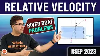 River Boat Problems | Relative Velocity | Kinematics | NSEP 2023 |  Physics Olympiad | AP Sir | VOS
