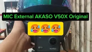 MOTOVLOG SURABAYA - Tes MIc external Akaso V50x ‼️AKASO INDONESIA 