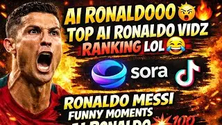 Top funny AI Ronaldo vids 🤣🤣#soraai #funny #tiktokvideo 