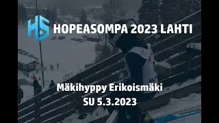 Hopeasompa 2023 Lahti I M&auml;kihyppy I Erikoism&auml;ki su 5.3.