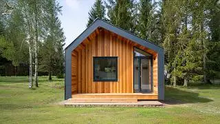 Building an A-Frame Cabin From Scratch With Family