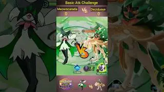 Meowscarada V/s Decidueye ... The Ultimate Master Pokemon Showdown 🏆💫#pokemon #pokemonunite