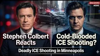 Stephen Colbert and Chris Hayes React to Deadly ICE Shooting in Minneapolis: A Cold Blooded Murder