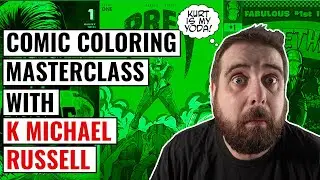 Comic Book Coloring Masterclass With K Michael Russell (2021)