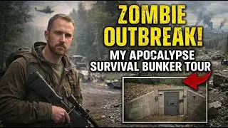 ZOMBIE OUTBREAK: I Built a Shelter Designed to Outlast the Collapse