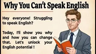 The Real Reasons You Can’t Speak English 💡 Graded Reader | Improve Speaking Skills