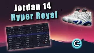 Jordan 14 Hyper Royal - Live Cop with EasyCop