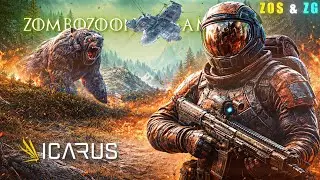 ICARUS LIVE  - Day 1 Survival Chaos  | Road to 3000 subs🧿 | zosyt