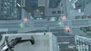 GTA 4 -Trying To Survive A Fall with RPG lancher (HD)