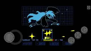 (Без авто-стрельбы) Битва с зенит Мартлет геноцид. Undertale yellow на android